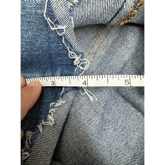 American Eagle Next Level Stretch Curvy Hi-Rise Shortie Shorts Size 0 - Picture 6 of 6